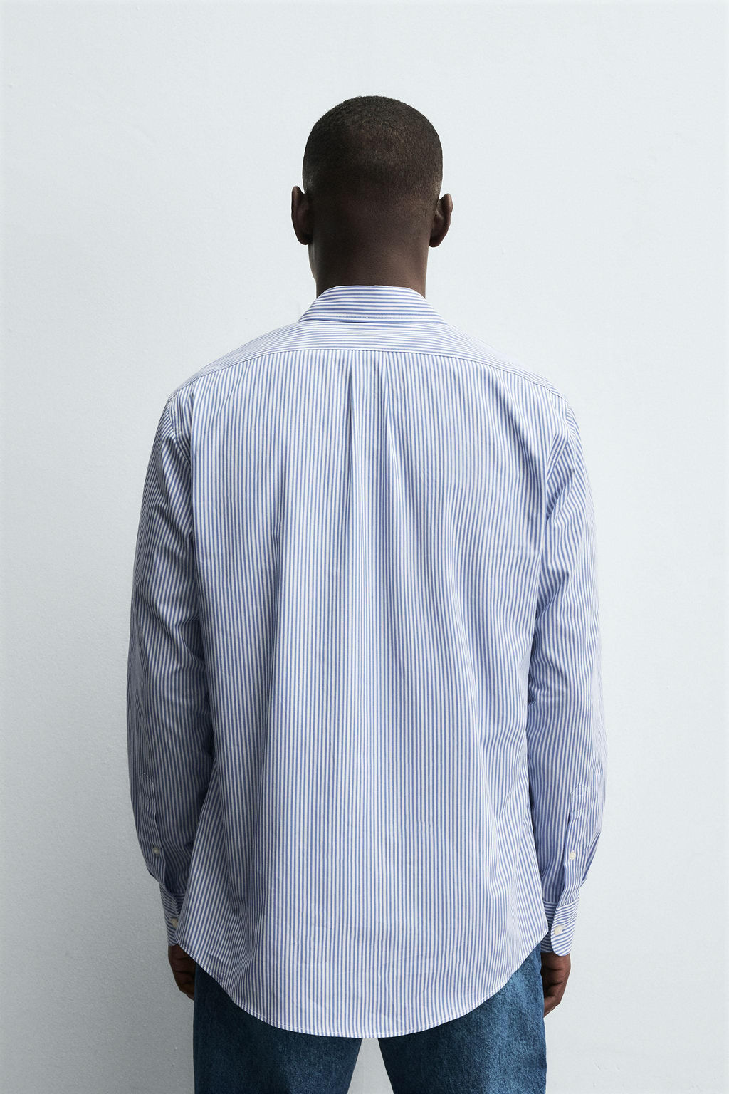 STRIPED REGULAR FIT SHIRT - Zara фото 3