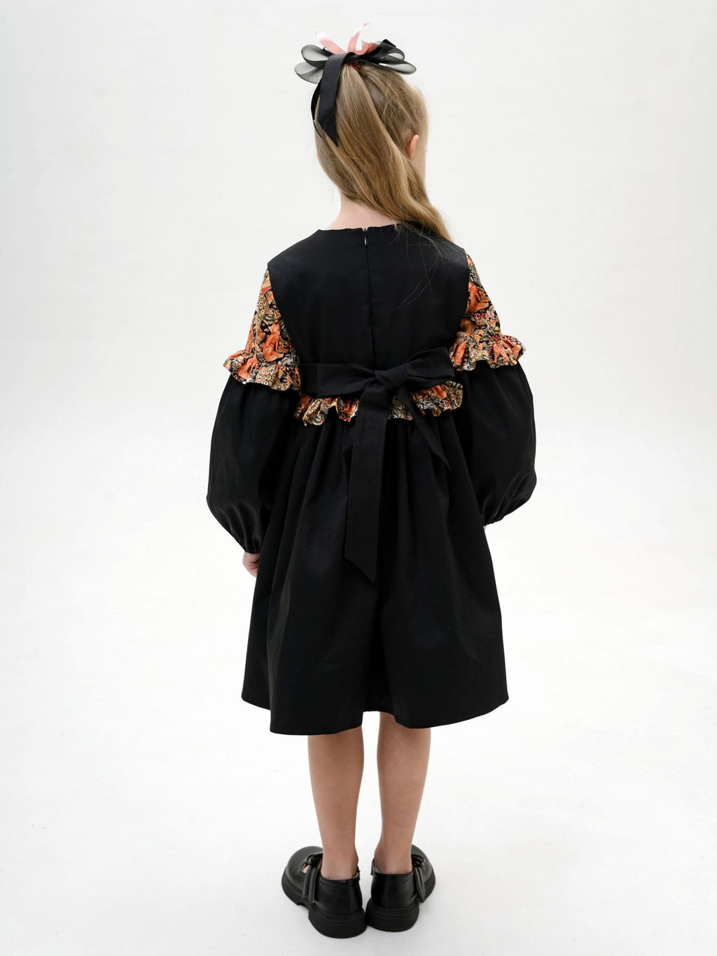 ДЛ26-7 платье для девочки ЛИСЫ