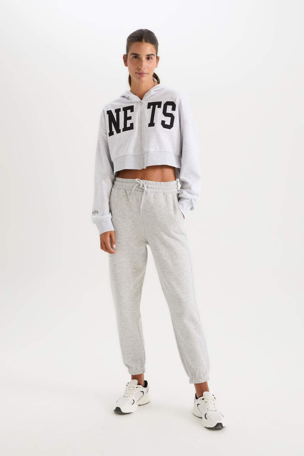 Standart Fit Kal?n Jogger Esofman Alt? Bel Paca Lastikli Basic Duz Uzun Boy - Defacto фото 7