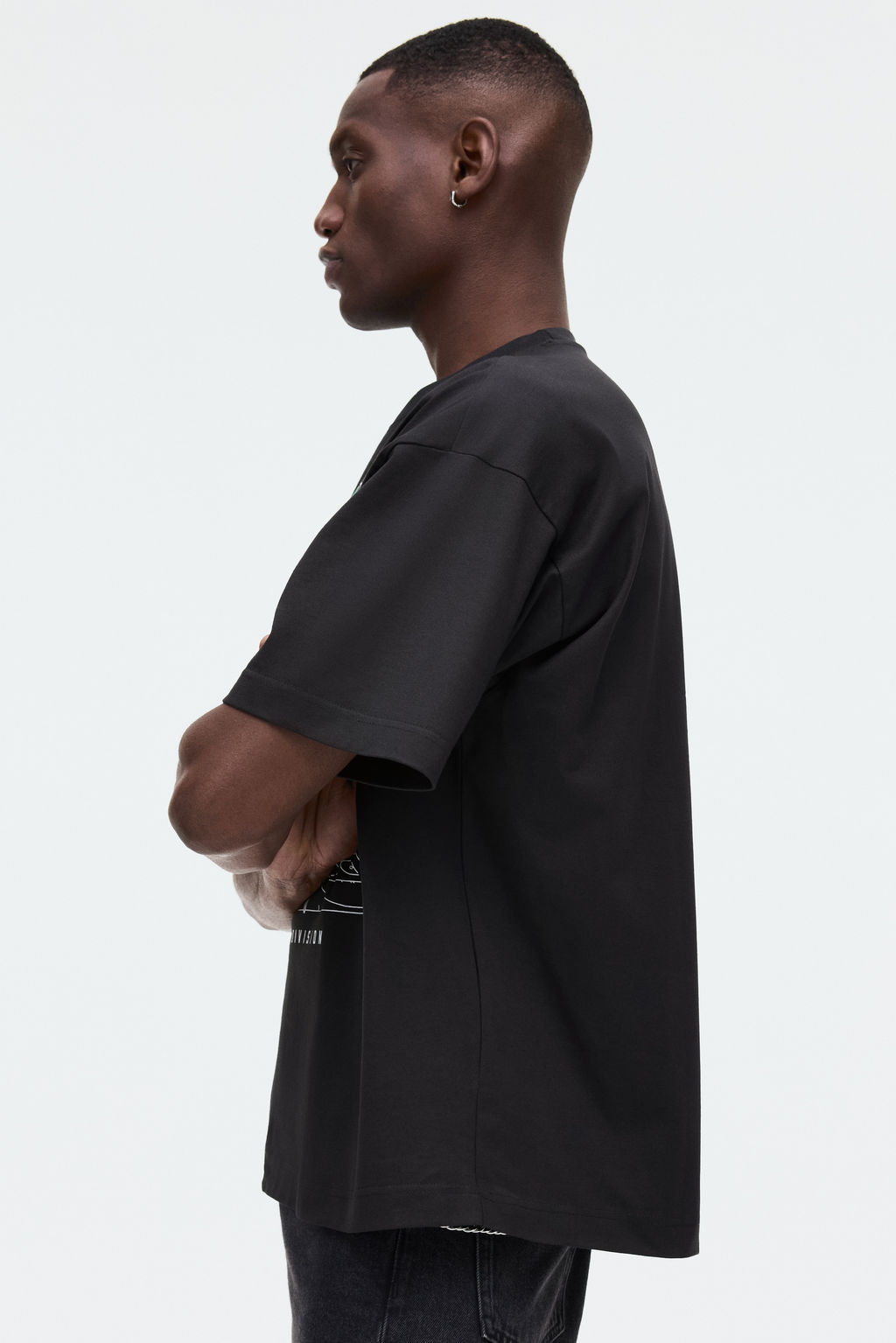 Camiseta Oversized Fit - H&m фото 17
