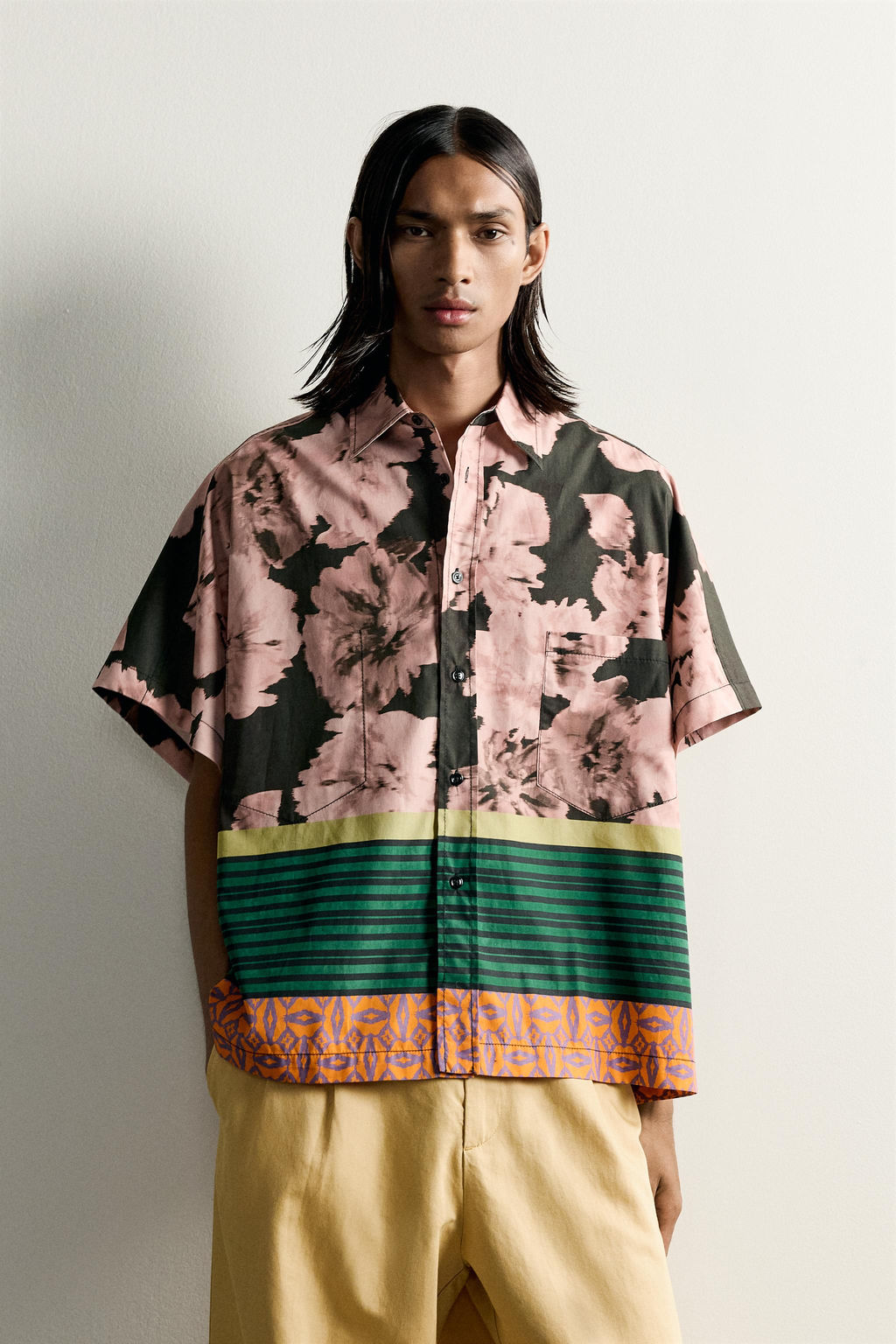 CAMISA T?NICA ESTAMPADOS COMBINADOS LIMITED EDITION / Estampado - Zara фото 2