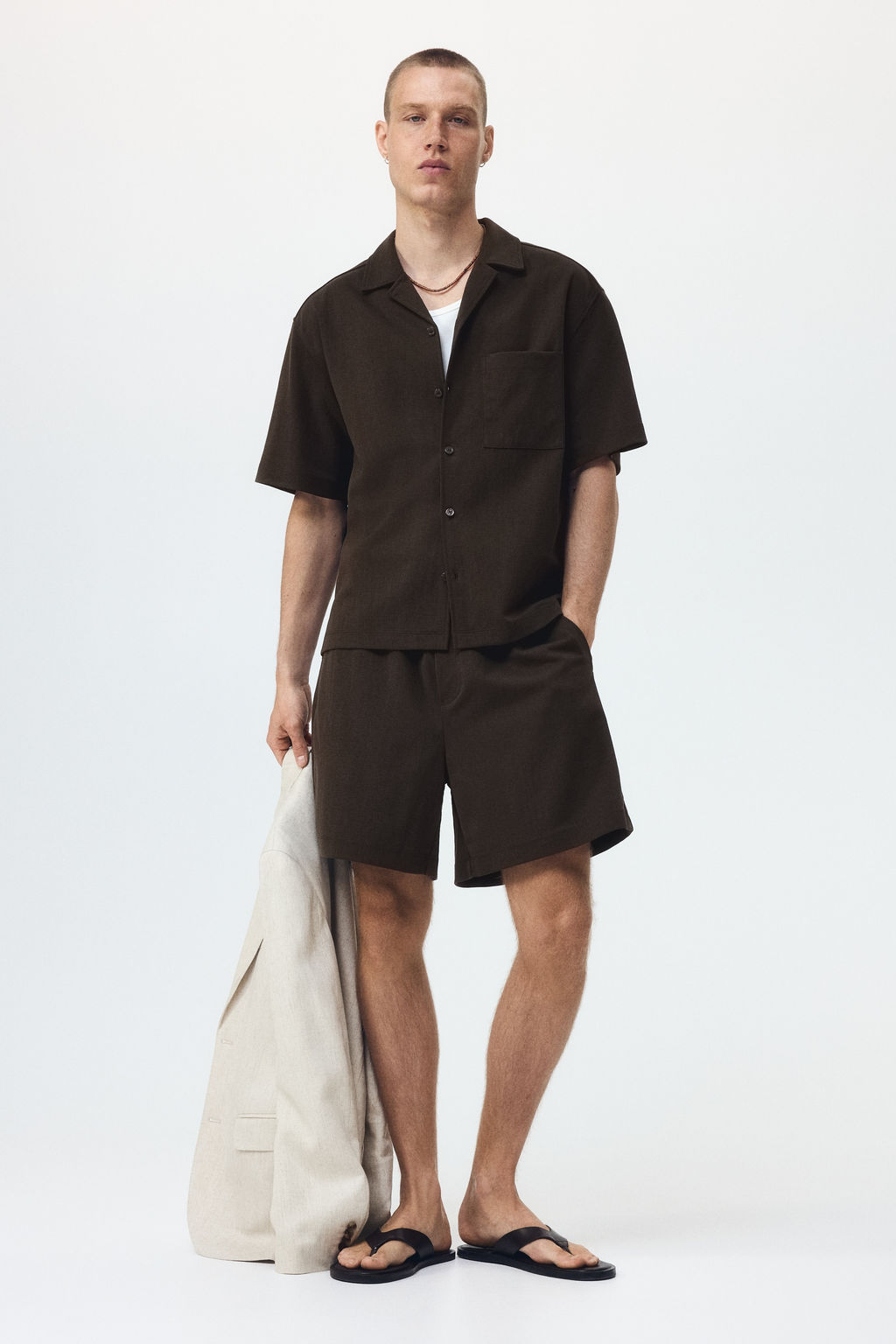 Camisa resort Relaxed Fit - H&m фото 7