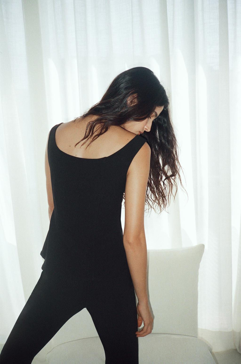 CREPE TOP - Zara фото 3