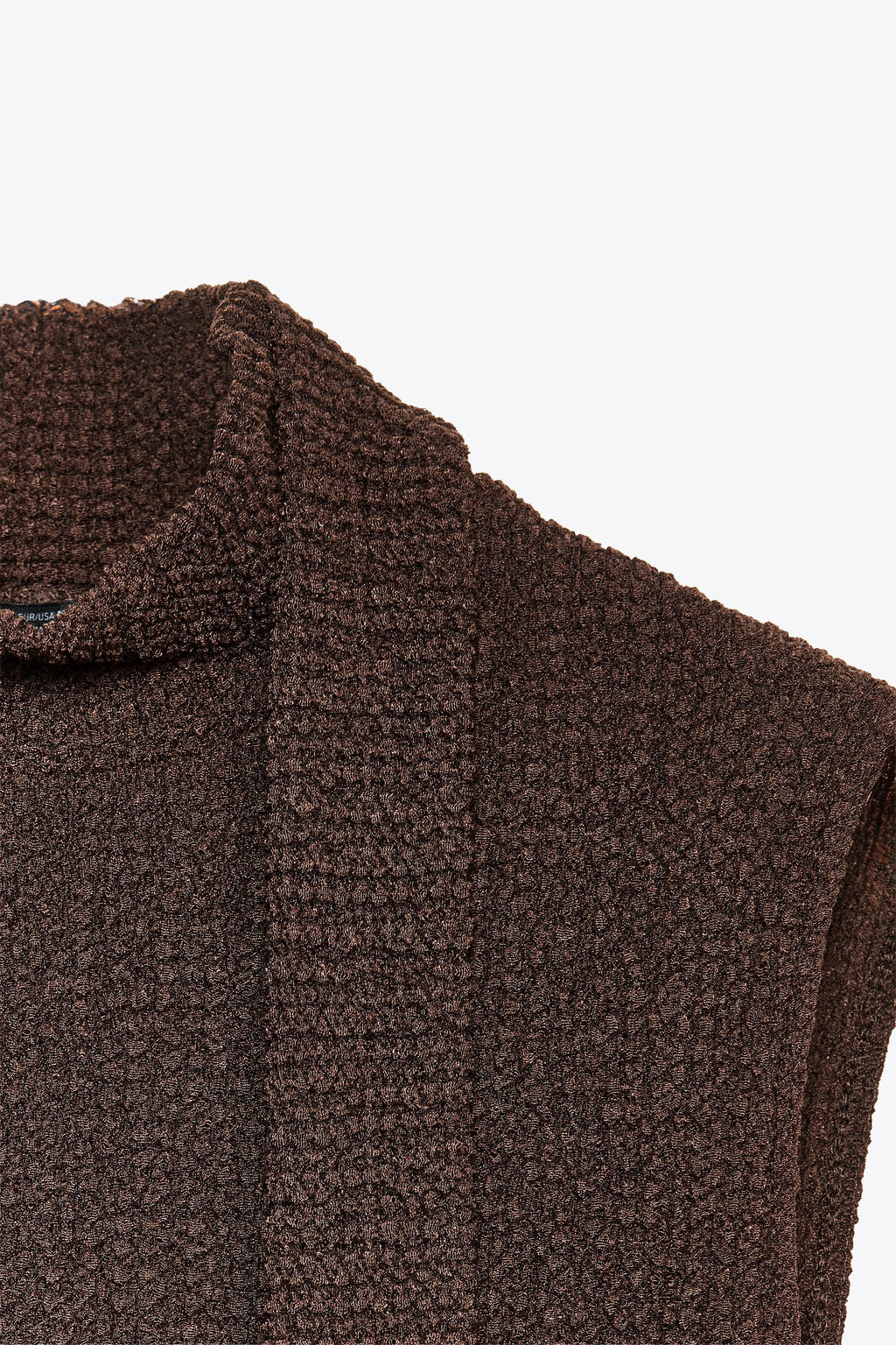 TEXTURED SCARF TOP - Zara фото 3