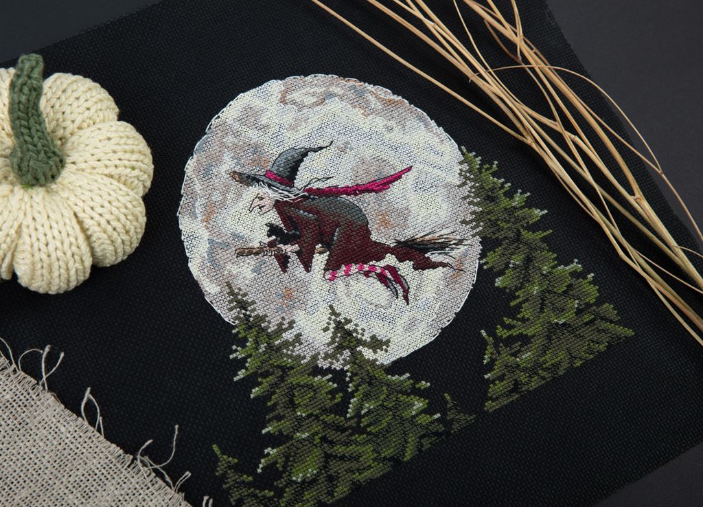 Klart набор для вышивания 8-526 На шабаш! 20 х 20 см