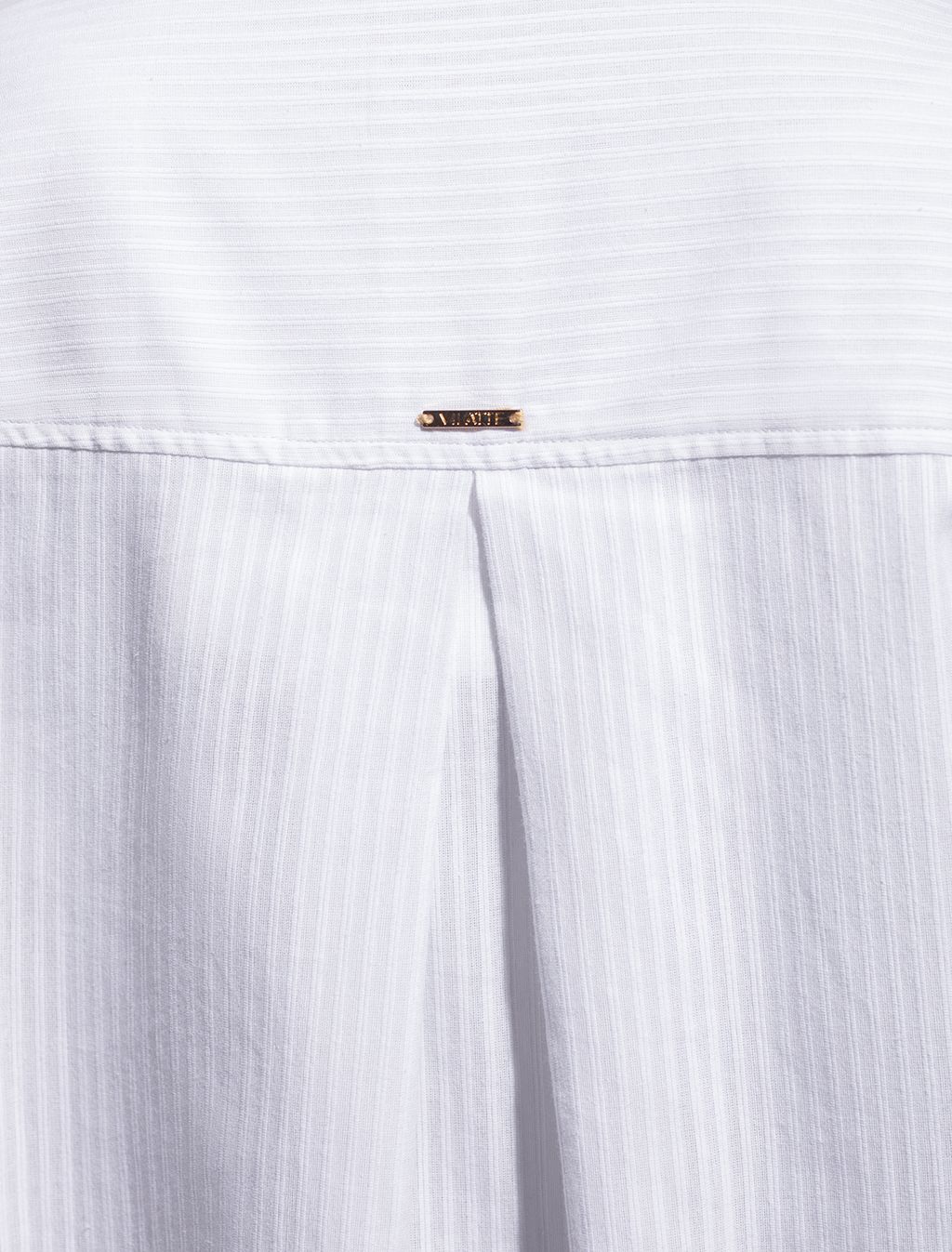 VILATTE / Блузка из 100% хлопка с разрезами по бокам  фото 4