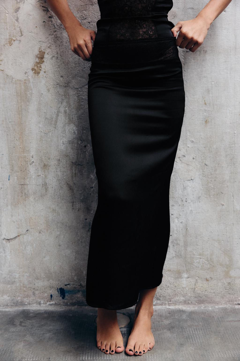 COMBINED LONG SKIRT - Zara фото 2