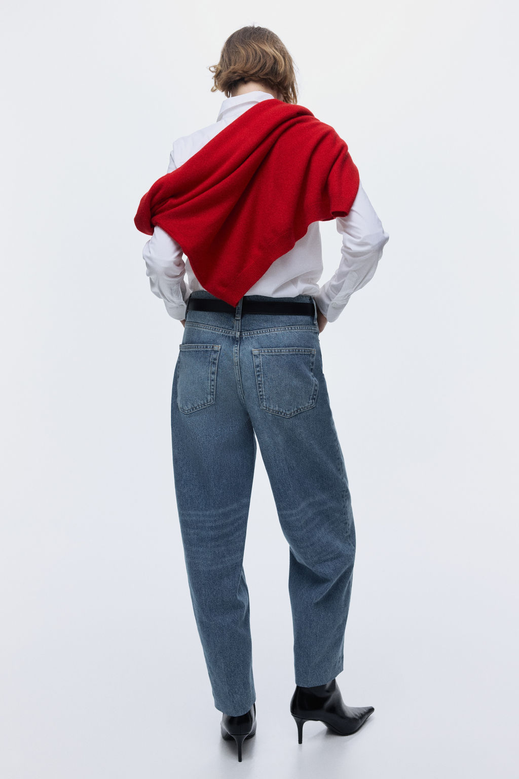 Barrel High Ankle Jeans - H&m фото 11