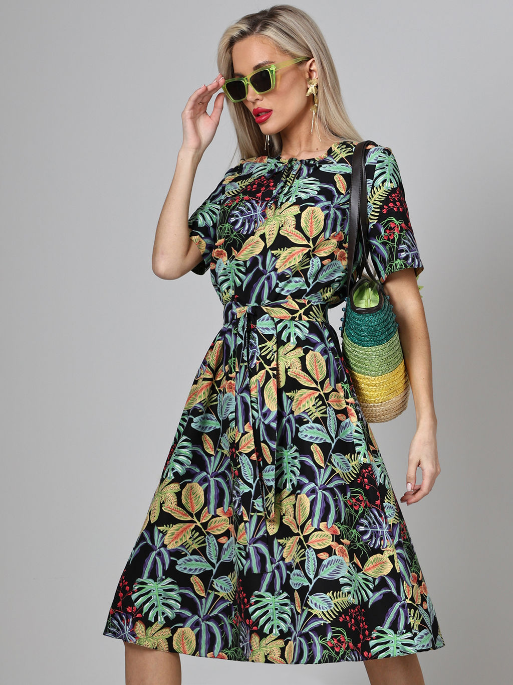 Платье Цветочный роман, супер