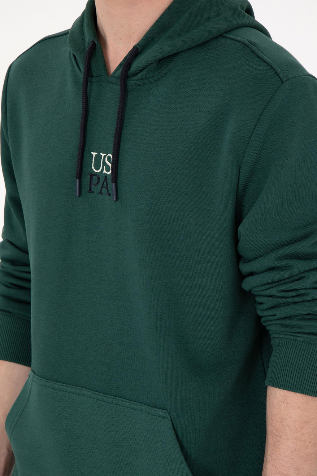 Мужской темно-зеленый свитшот Неожиданная скидка в корзине - U.s. polo assn фото 7