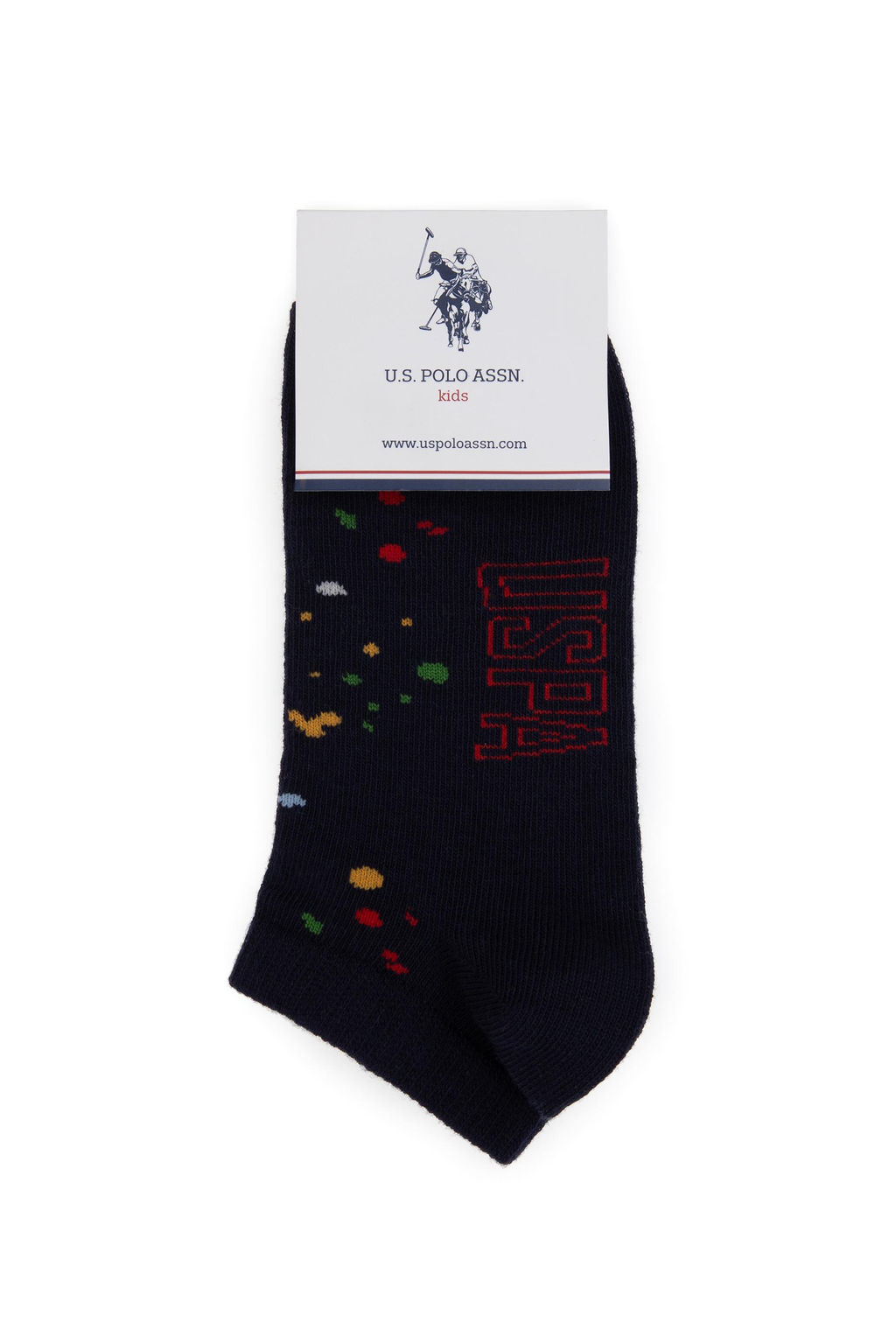 Erkek _ocuk Lacivert Patik _orap Sepette S_rpriz _ndirim - U.s. polo assn фото 4