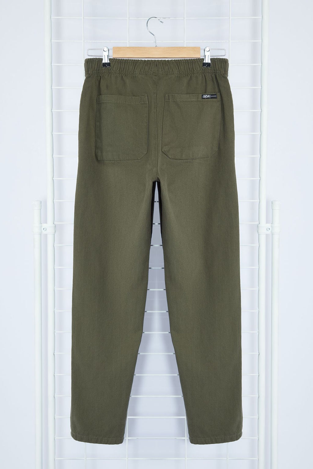 Lacivert Regular Fit Lastik Belli Gabardin Pantolon TMNSS23PL00033 - Trendyolmilla фото 32