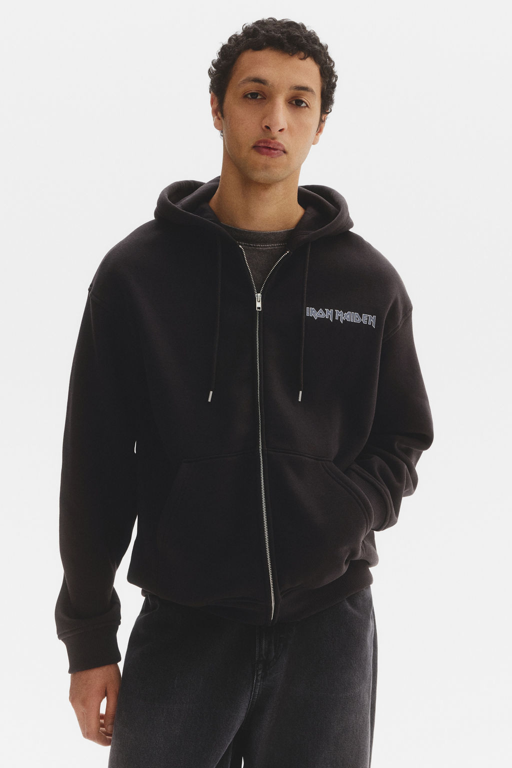 Chaqueta sudadera con capucha y motivo Loose Fit - H&m фото 4