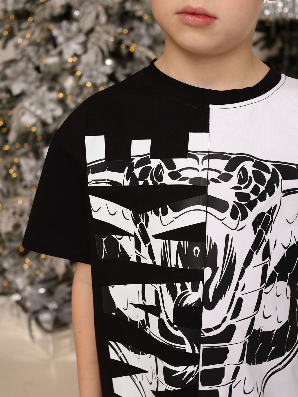 Футболка SNAKE, черный - Inzibe фото 2