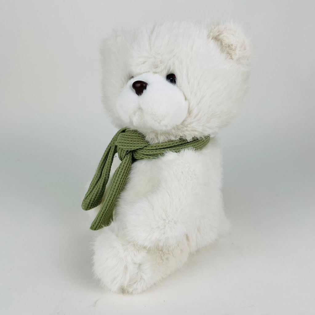 Мягкая игрушка Мишка белый в шарфе 25 см (арт. 1112/25) - Storyland фото 13
