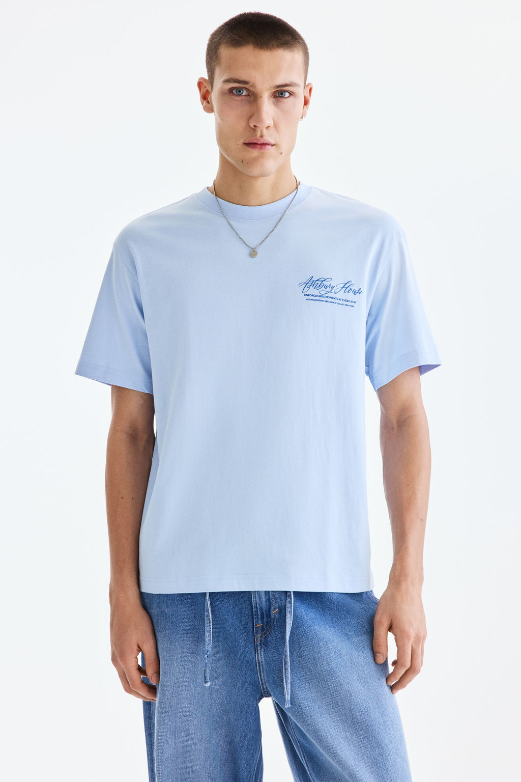 Camiseta con motivo estampado Loose Fit - H&m фото 12