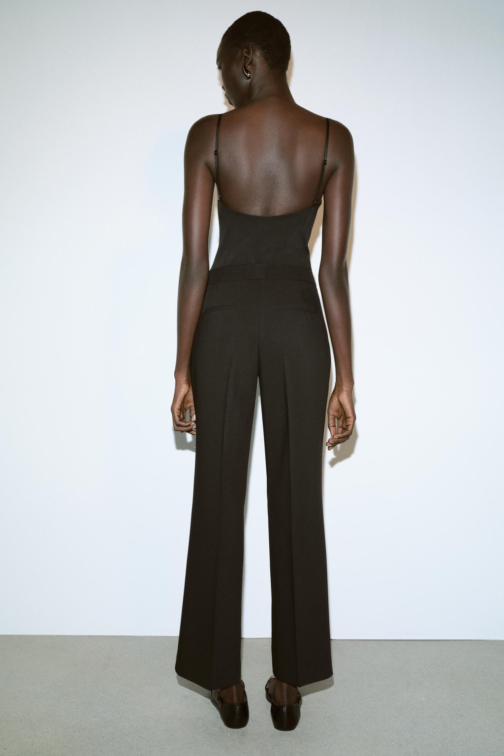 HIGH-WAIST STRAIGHT-LEG TROUSERS - Zara фото 14