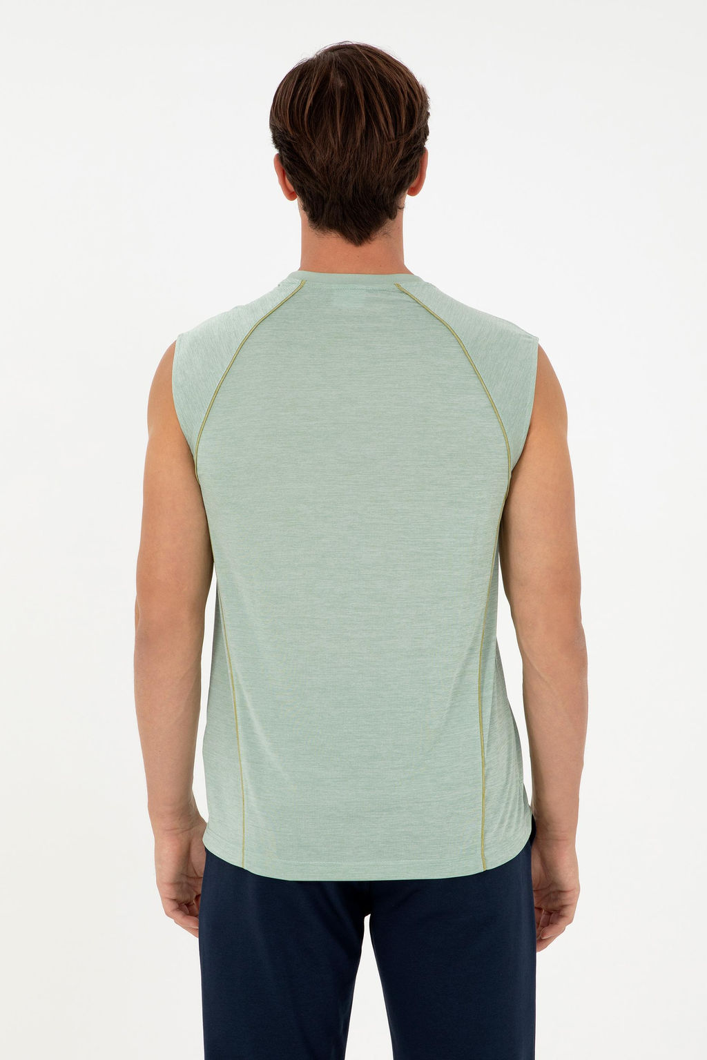 Мужская футболка водно-зеленого цвета - U.s. polo assn фото 5