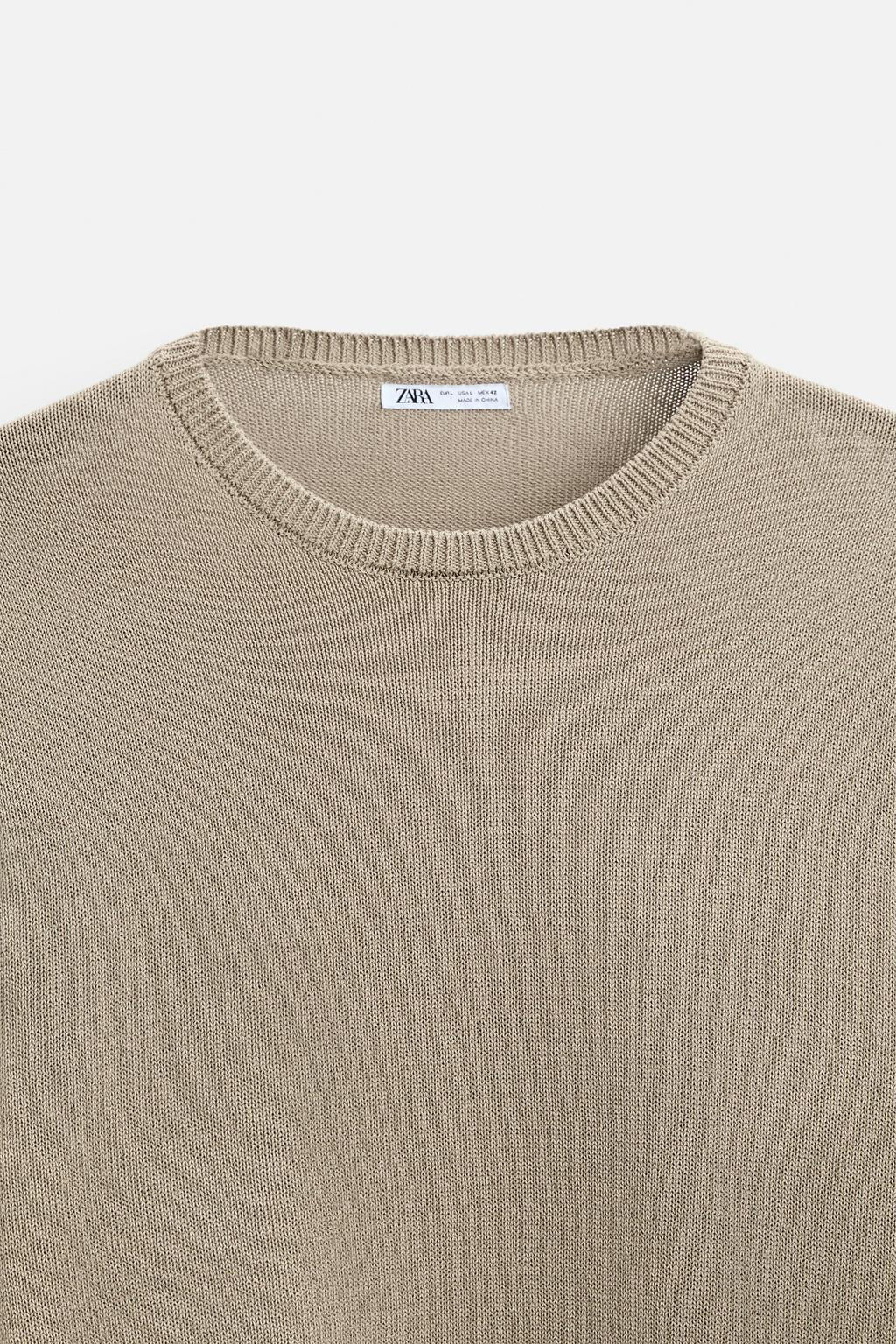 SWEATER WITH RAISED FINISH - Zara фото 27