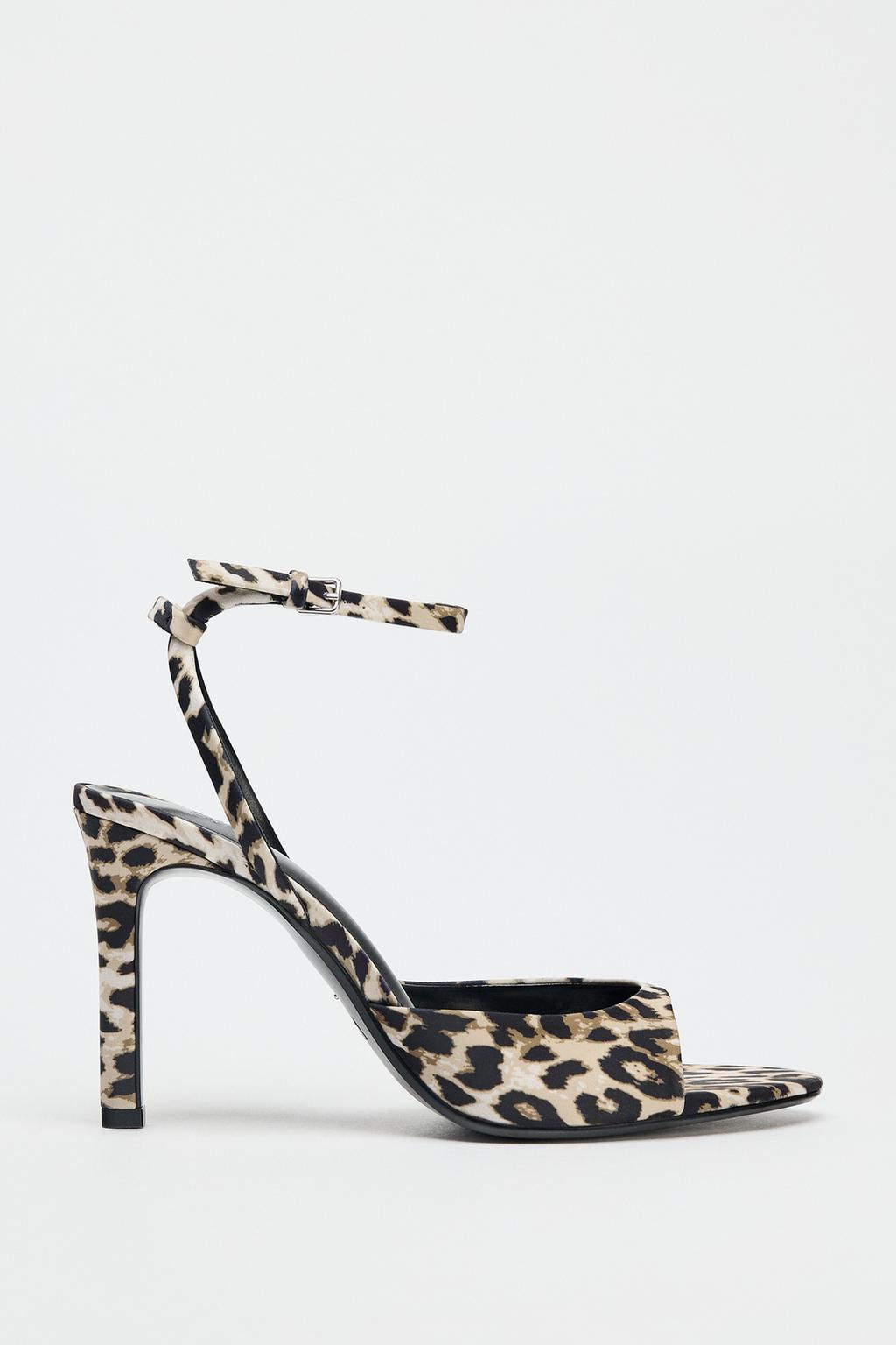ANIMAL PRINT SANDALS - Zara фото 3