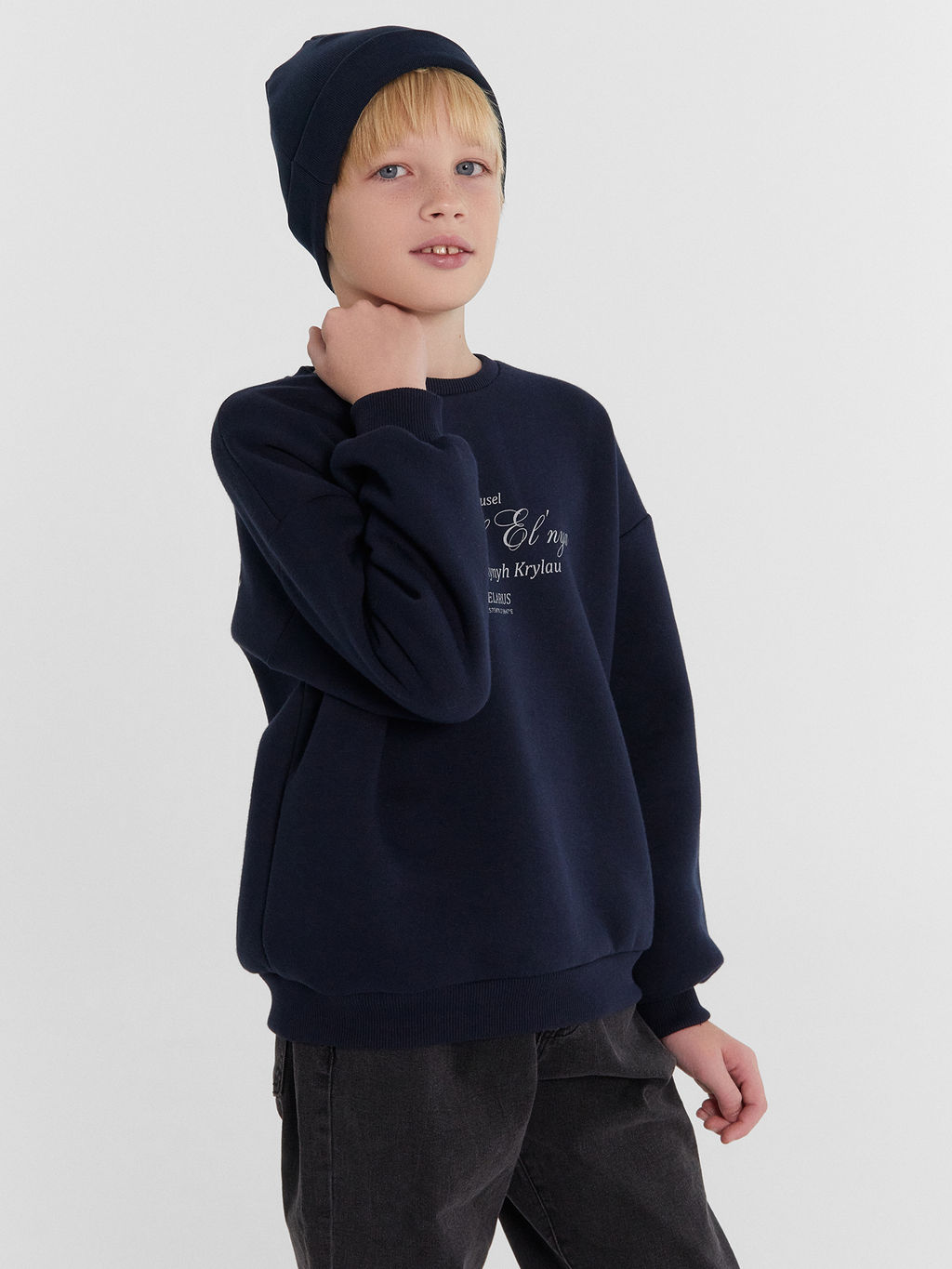 Шапка детская синяя - Mark formelle фото 2