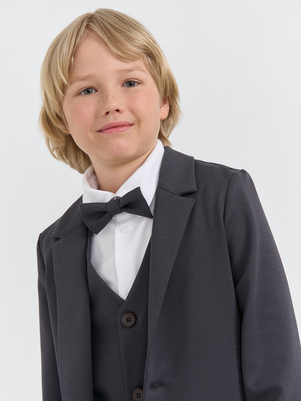 Галстук-бабочка Графит - Bungly фото 2