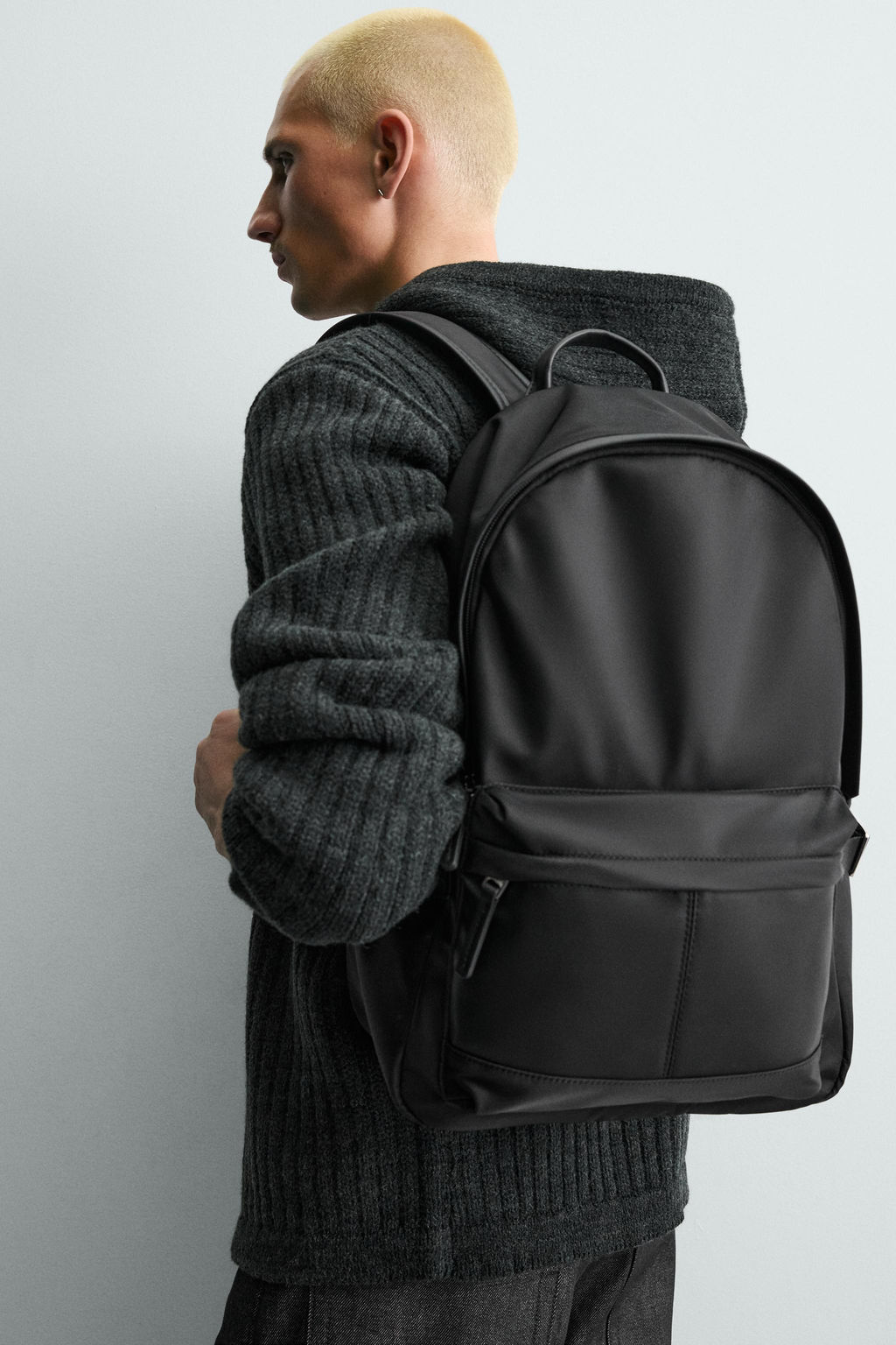 MOCHILA T?CNICA / Negro - Zara фото 5