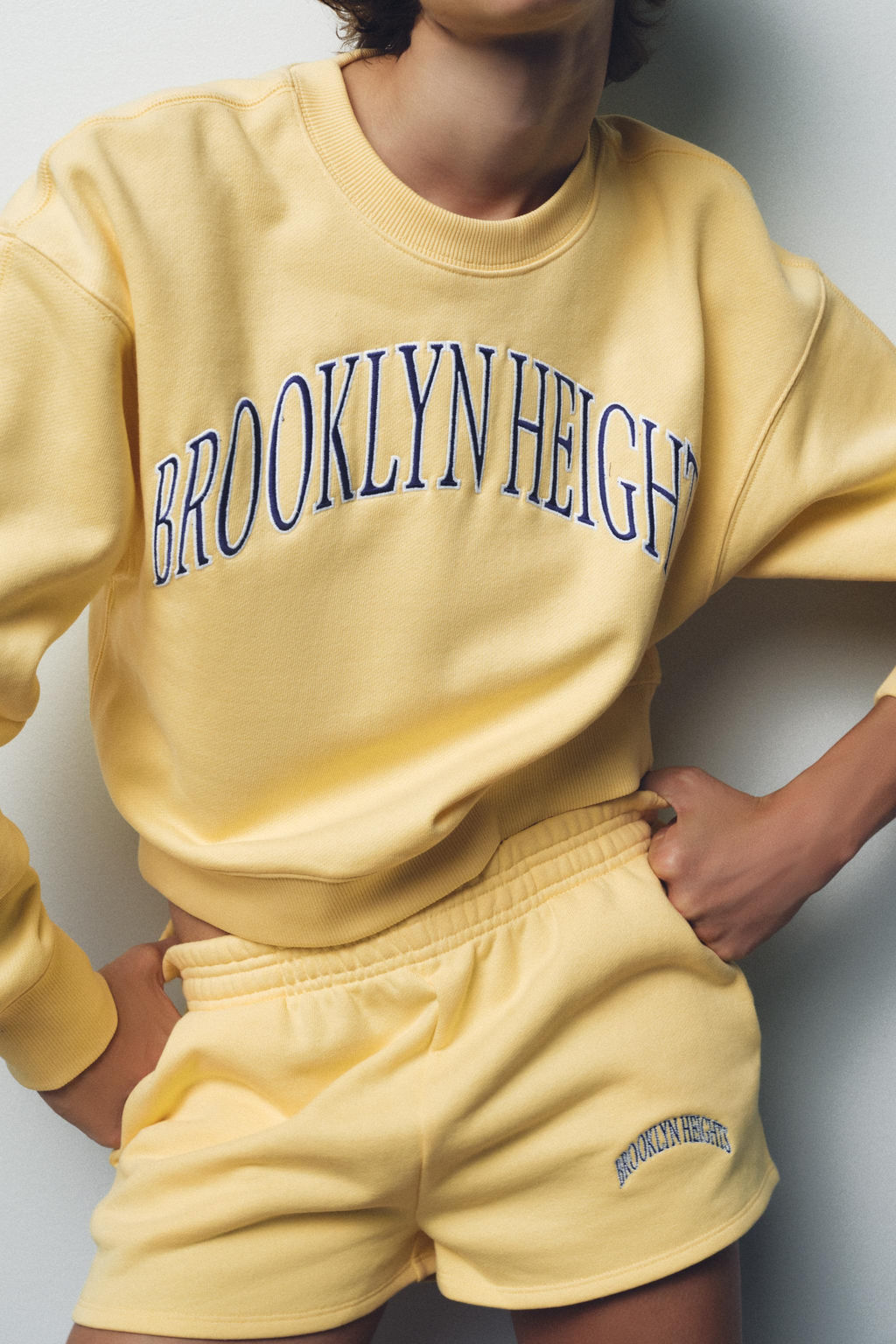 EMBROIDERED SLOGAN PLUSH SWEATSHIRT - Zara фото 13