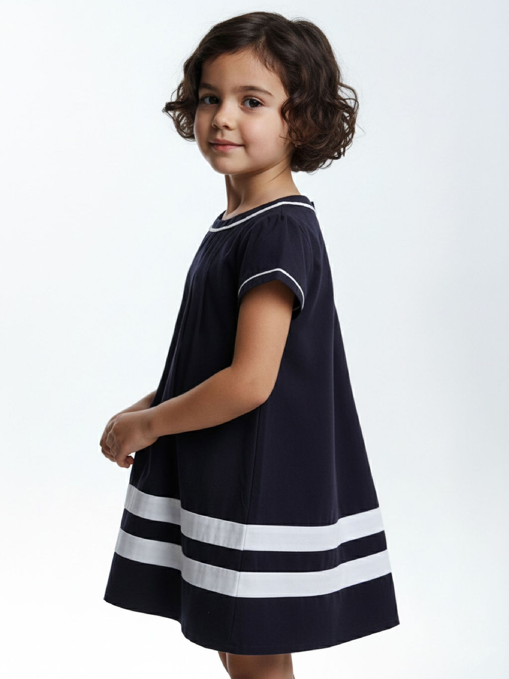 Платье для девочки UD 3154 синий - Mini maxi фото 2