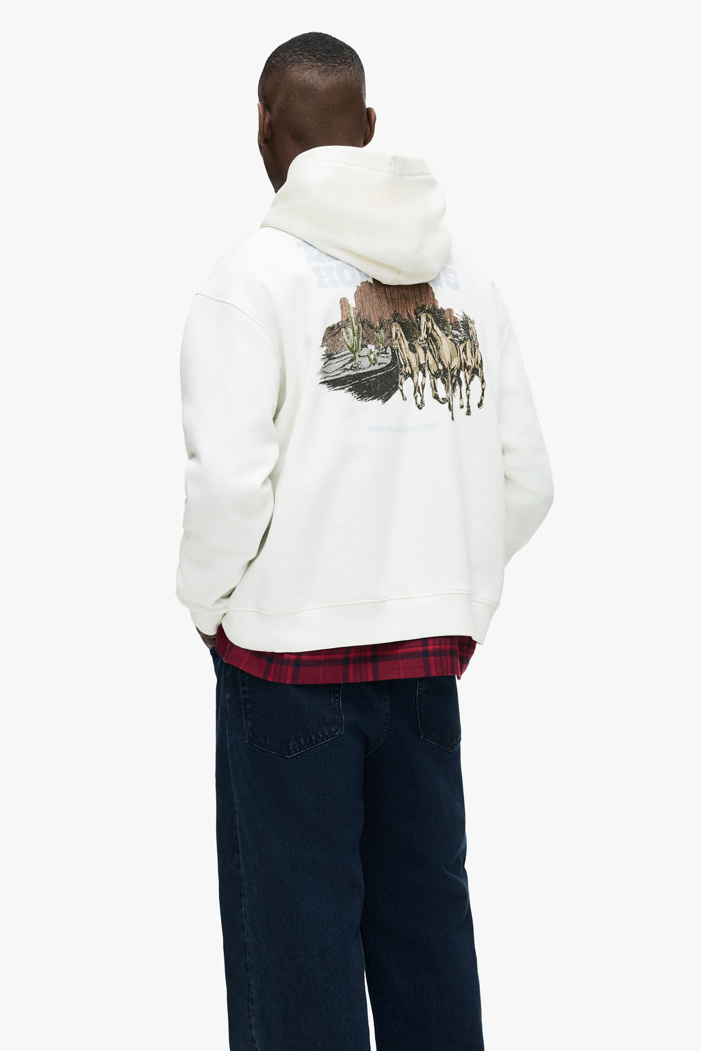 Sudadera con motivo y capucha Relaxed Fit - H&m фото 7