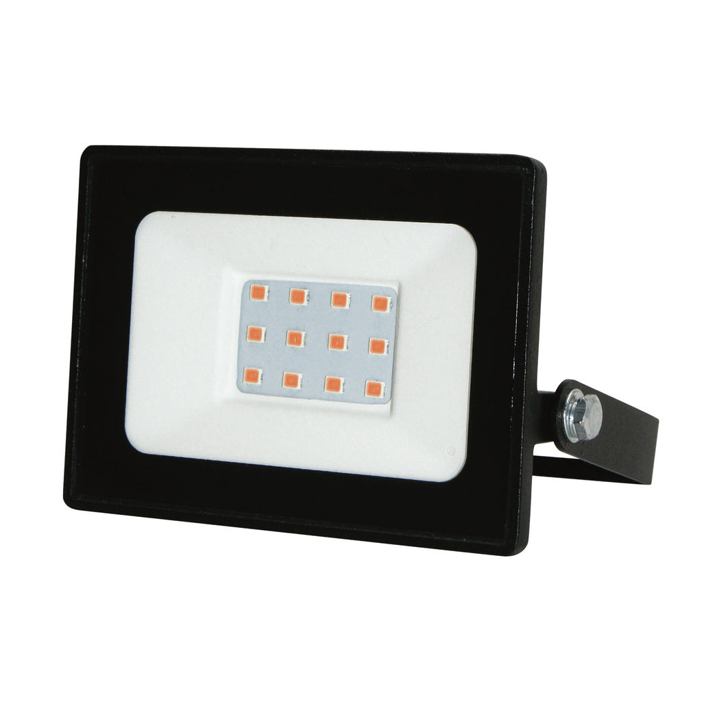 ULF-Q519 20W/RED IP65 220-240V BLACK Прожектор светодиодный. Красный свет. Корпус черный. TM Volpe