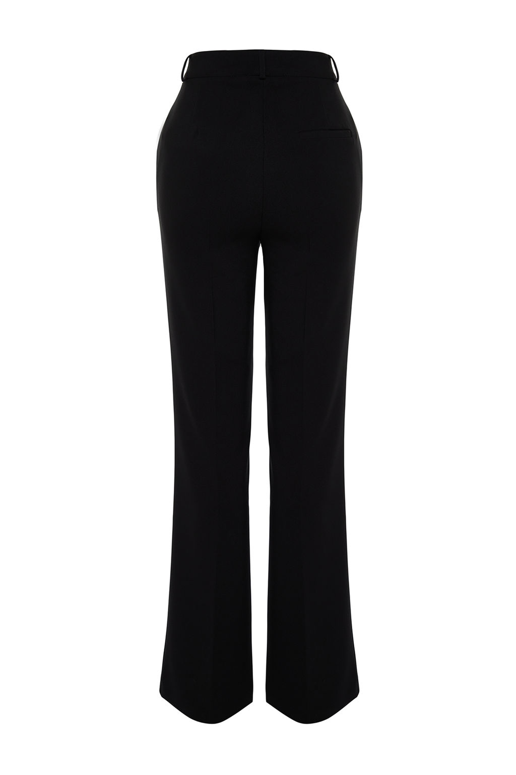 Siyah Bootcut/Cizme Paca Dokuma Pantolon TWOSS24PL00024 - Trendyolmilla фото 9