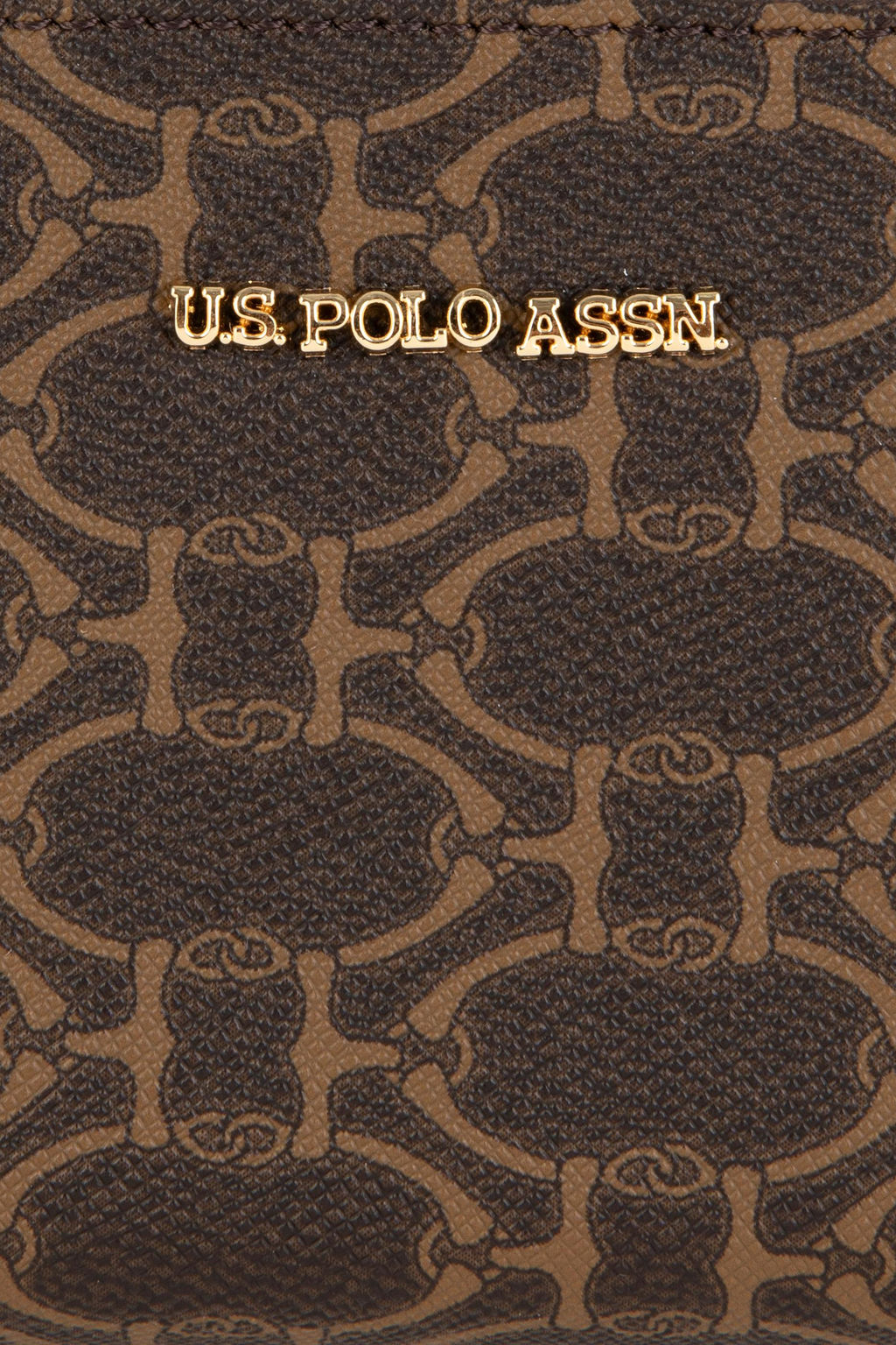 Женский коричневый кошелек - U.s. polo assn фото 7