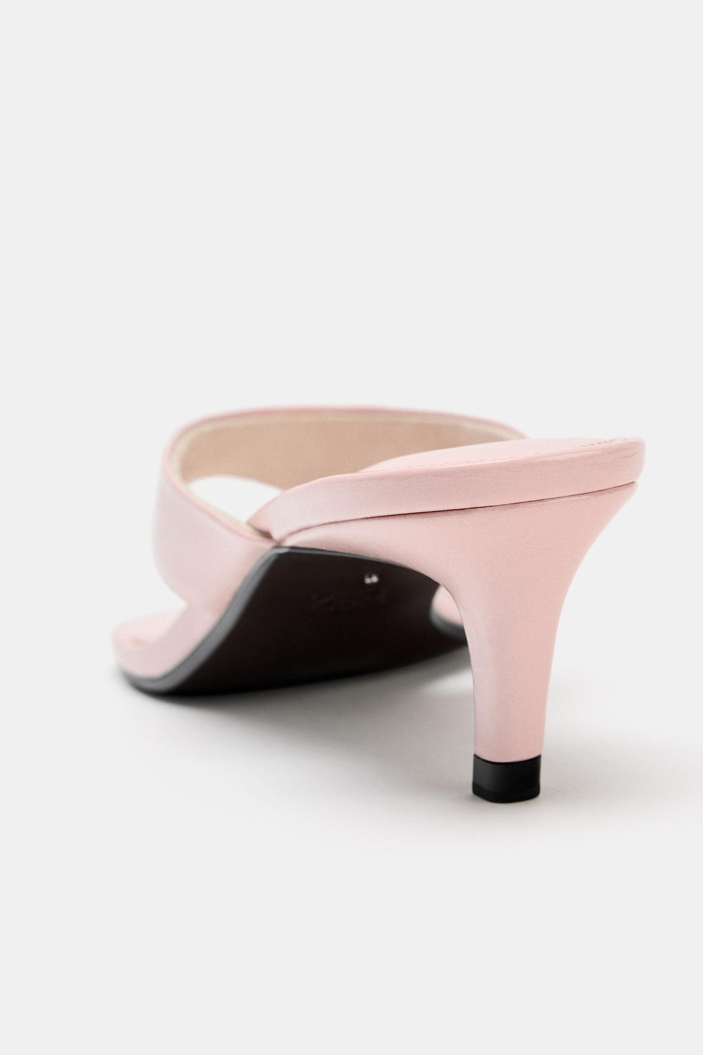 SANDALIA TAC?N PIEL / Rosa