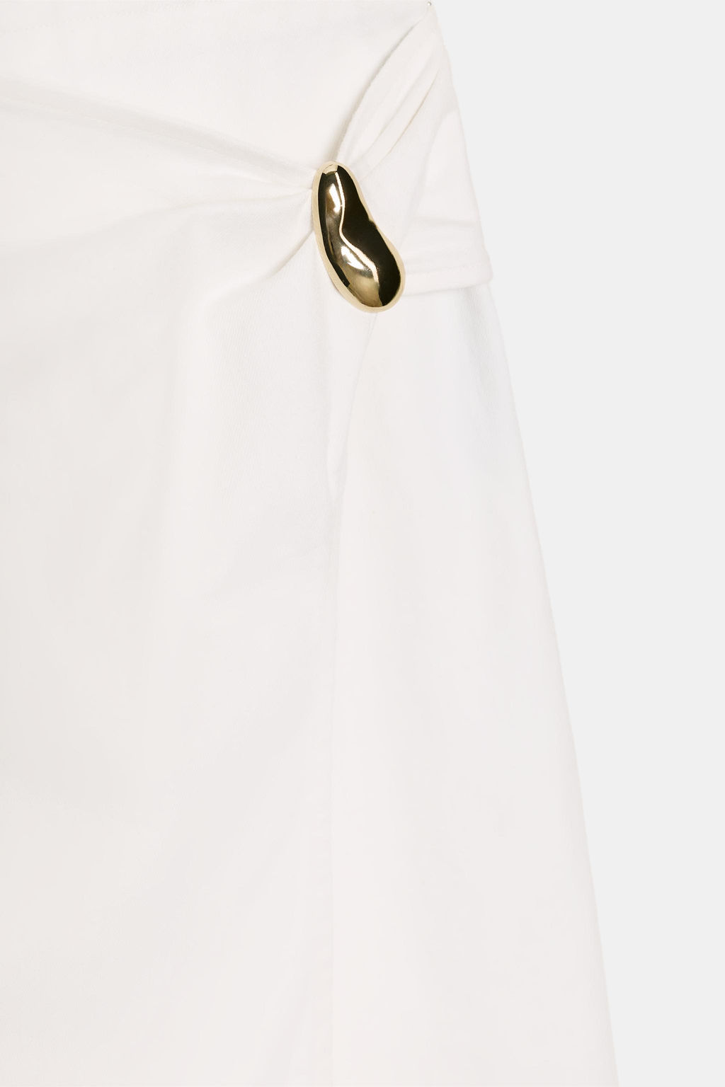 VESTIDO MIDI COMBINADO FORNITURA / Marr?n / Crudo - Zara фото 9