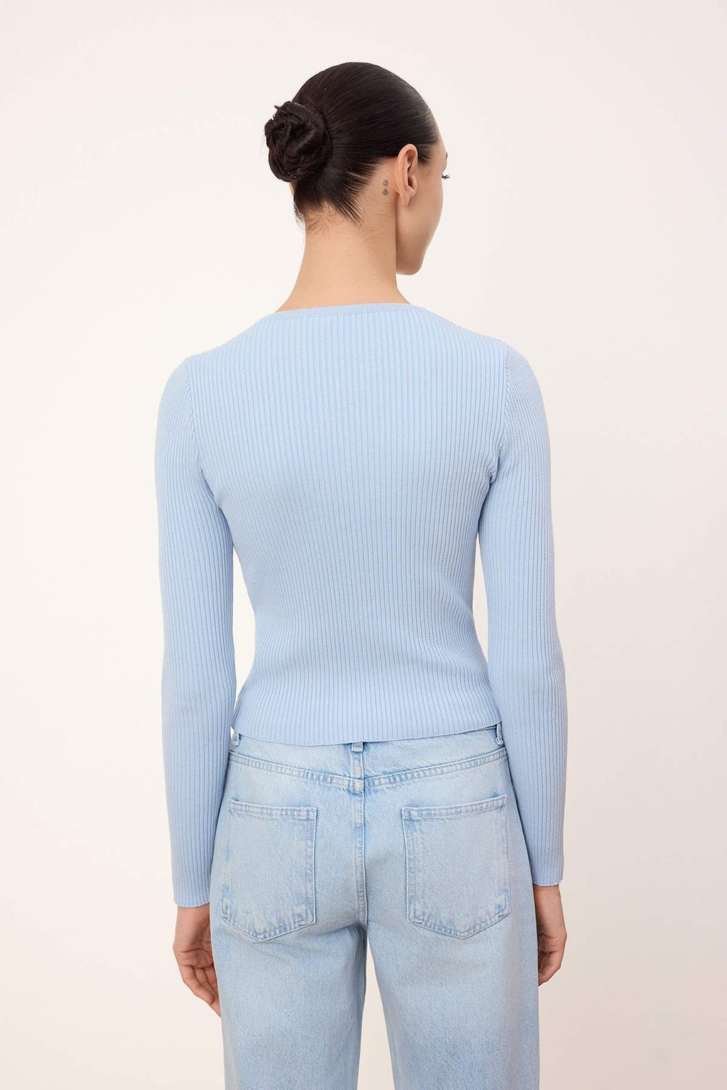 Sar? Merserize Gorunumlu Fitilli Triko H?rka TWOAW26HI00118 - Trendyolmilla фото 28