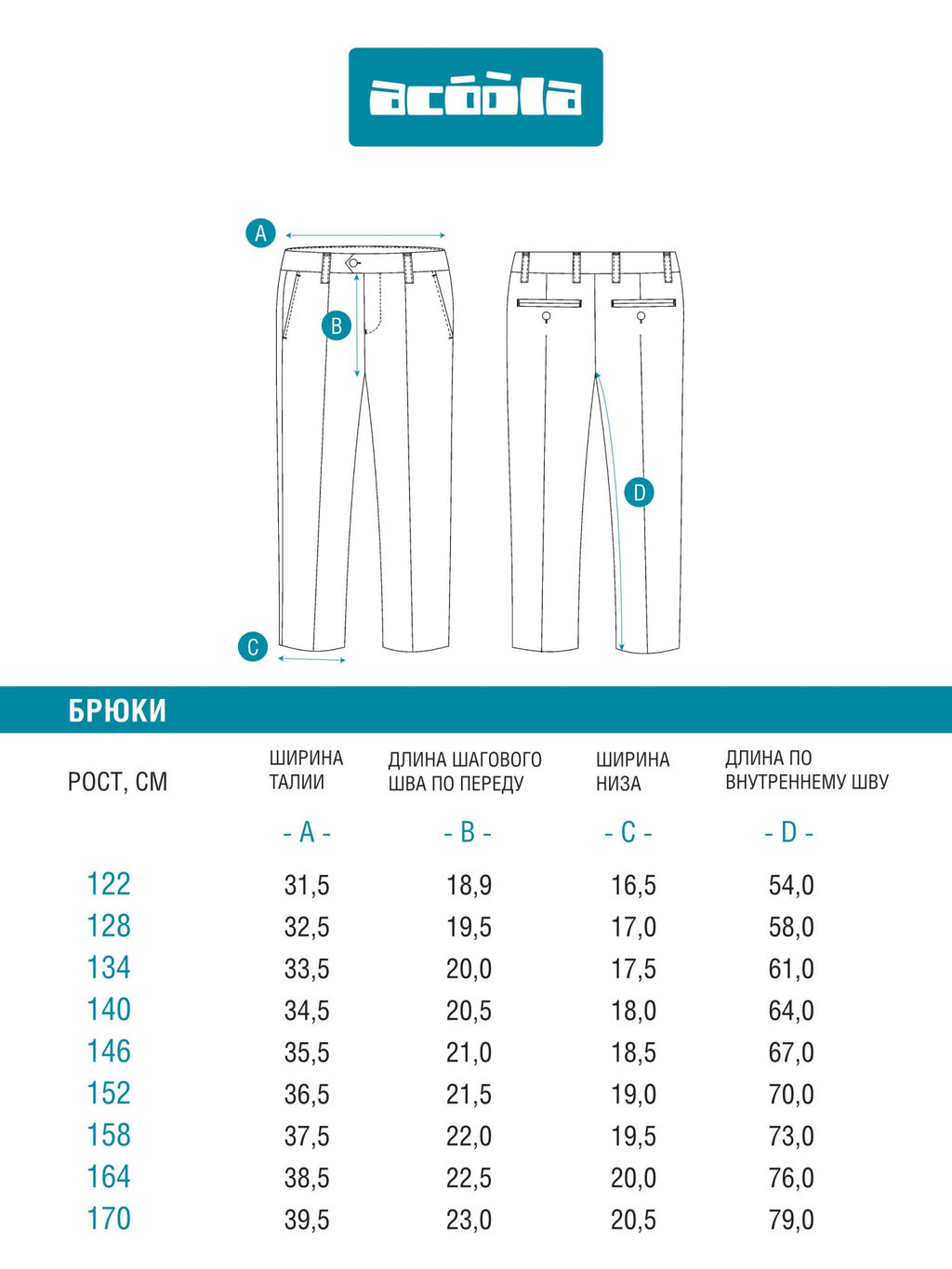 ACOOLA / Брюки детские для мальчиков Pavel pt relaxed черный  фото 6