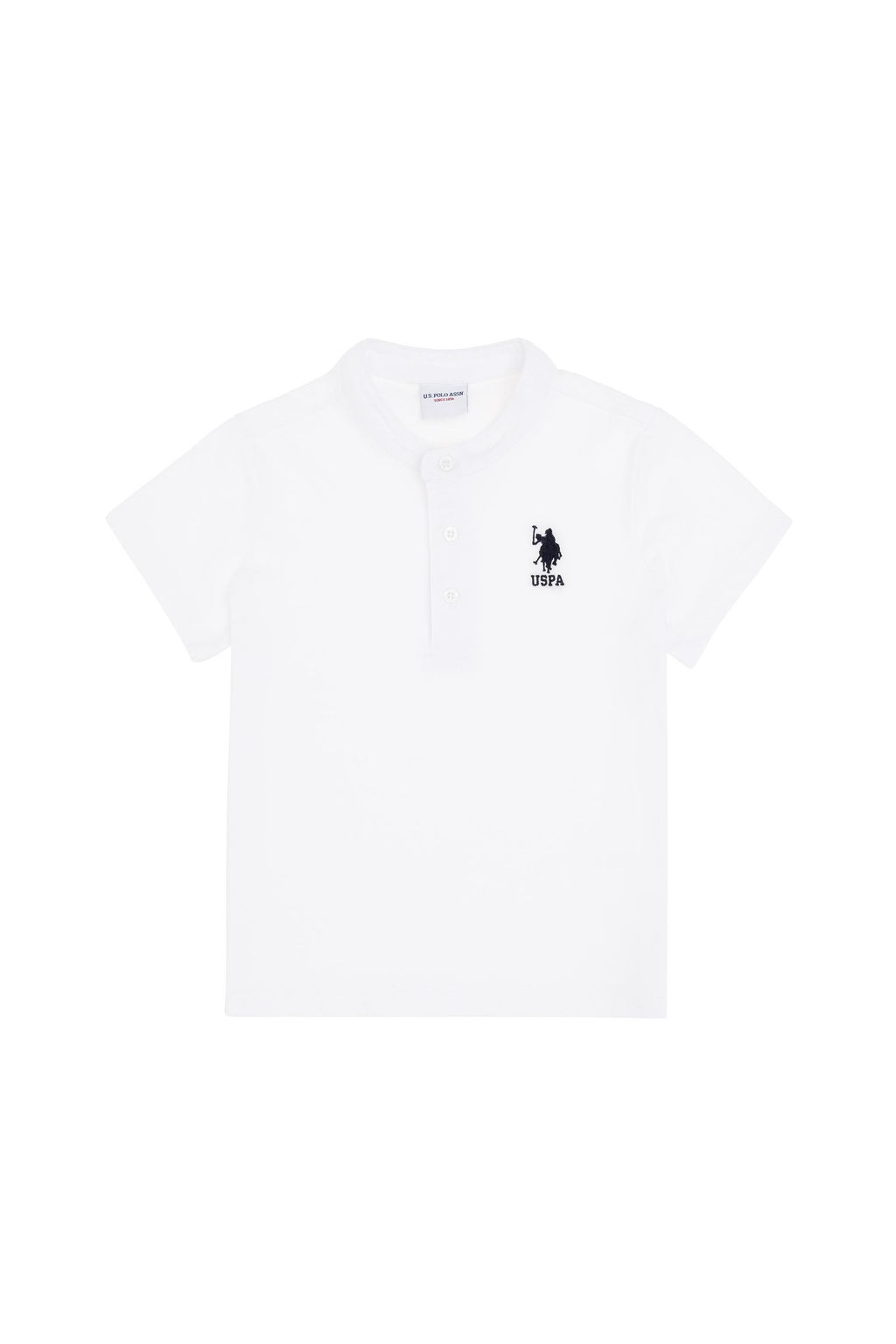 Белая базовая футболка для мальчика Неожиданная скидка в корзине - U.s. polo assn фото 2
