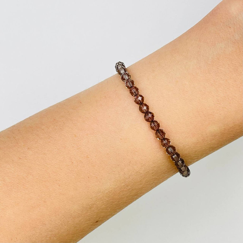 Браслет из Раухтопаза 18,5 см +