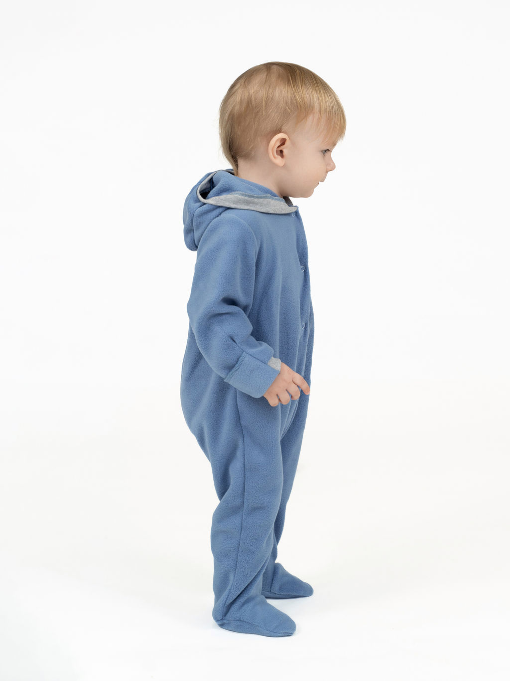 Комбинезон ясельный флисовый фуксия - Утенок фото 35