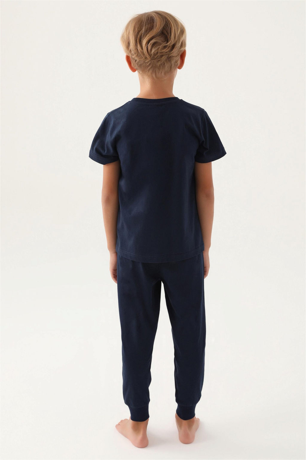 Темно-синий пижамный комплект для мальчика - U.s. polo assn фото 4