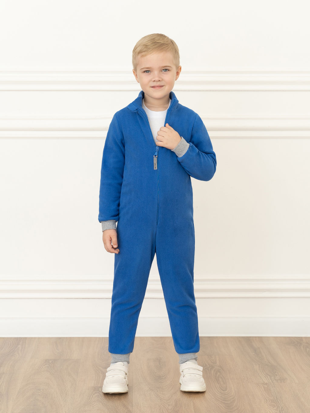 Комбинезон детский флисовый василек 279г(ш) (80, 52)