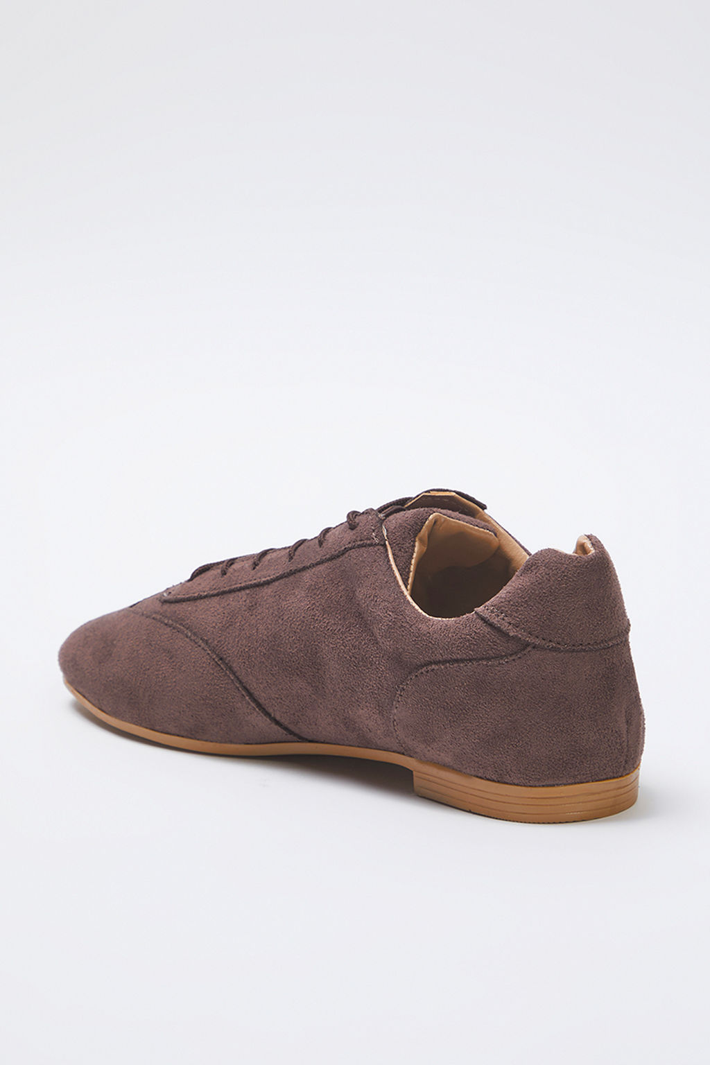 Trendyol Shoes Kahverengi Suet Bagc?kl? Kad?n Spor Ayakkab? TAKSS25SN00060 - Trendyolmilla фото 12