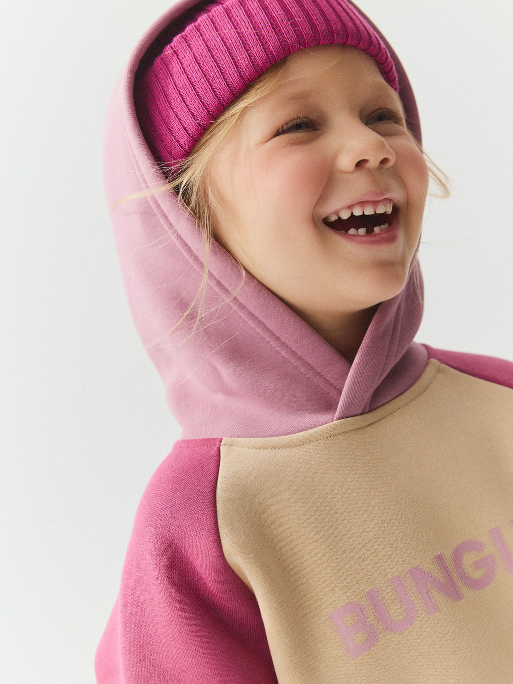 Худи Колор блок "Ультрафиолет" утепленное