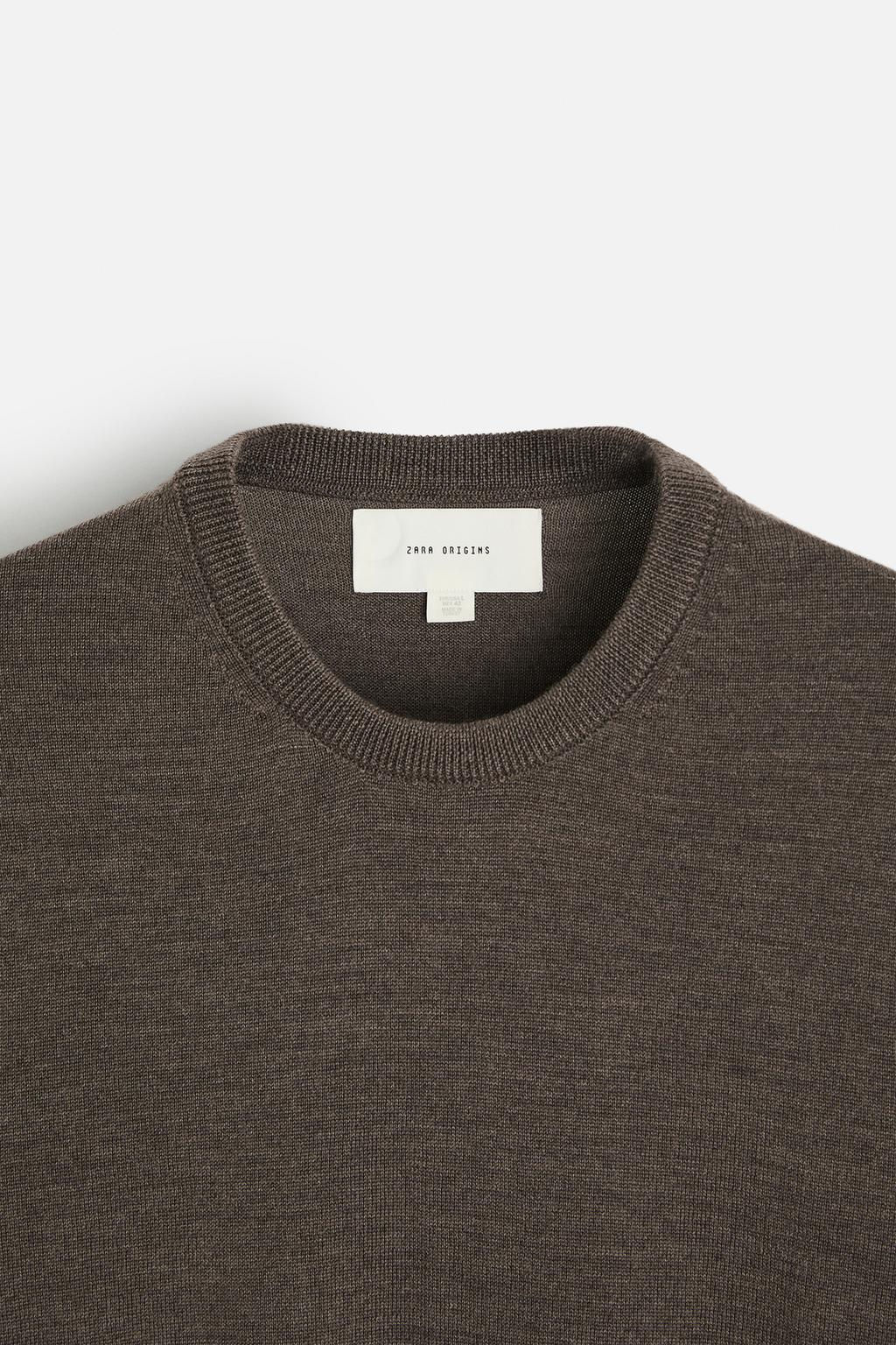 MERINO WOOL SWEATER - Zara фото 16