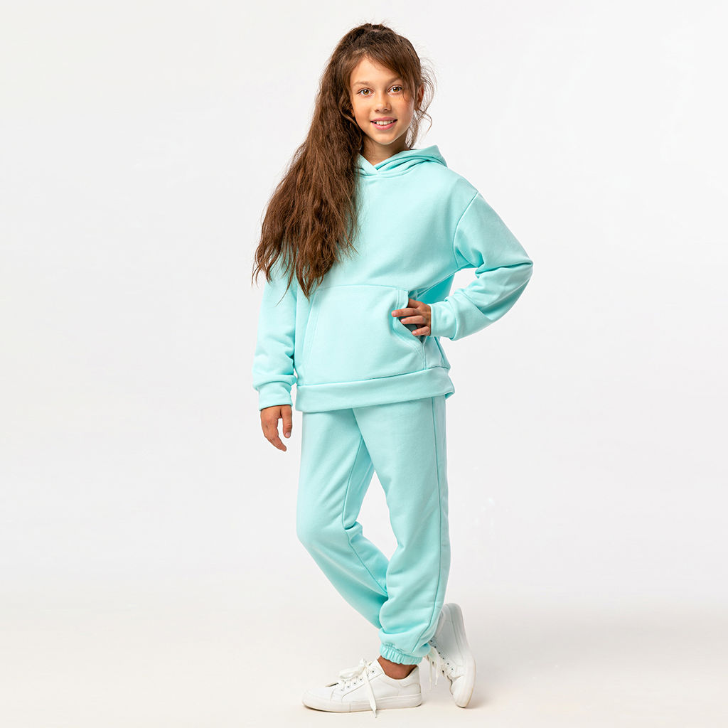 RODOS Толстовка для девочки М-268 Мятный