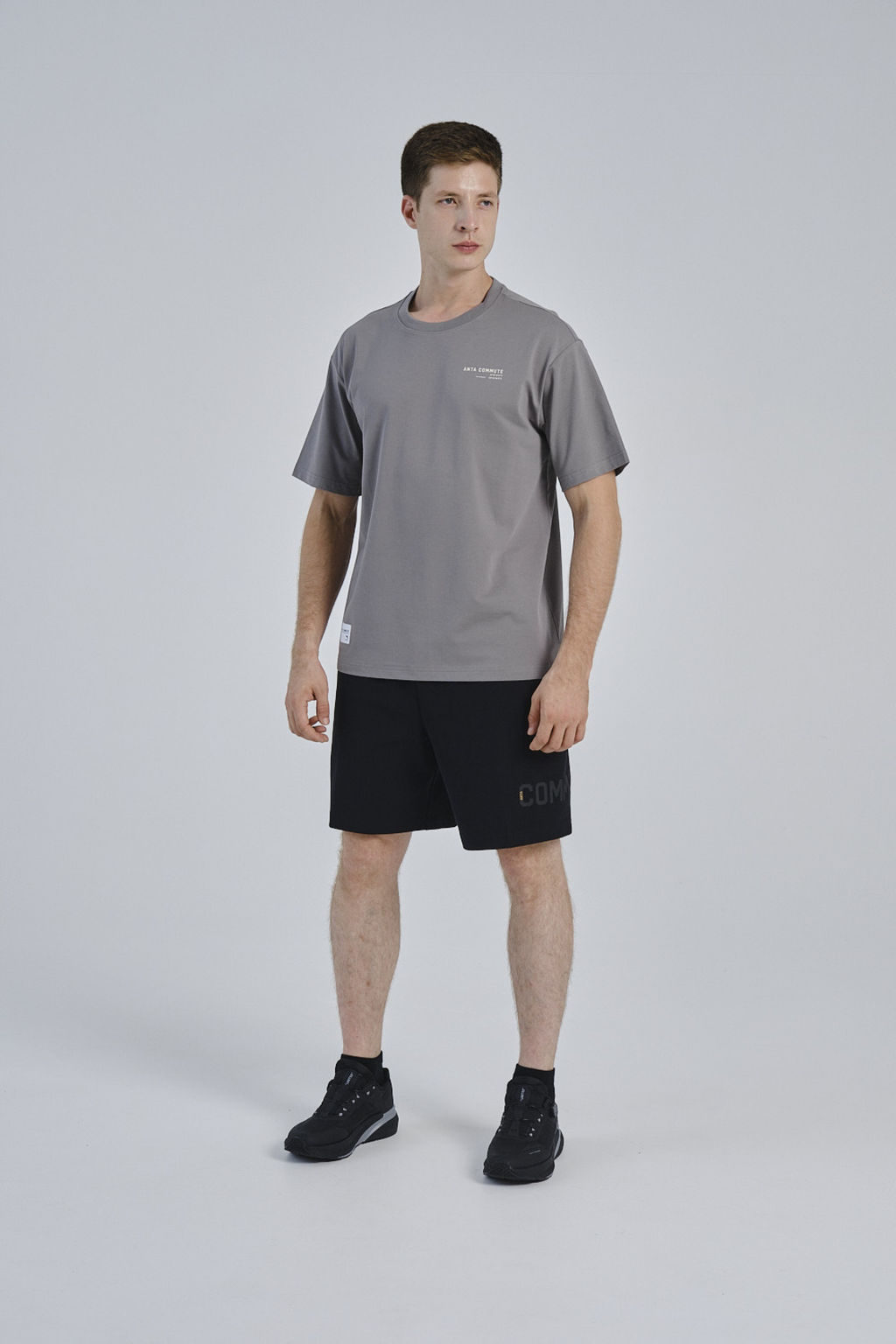 Футболка Серый COMMUTE SS Tee - Anta фото 2