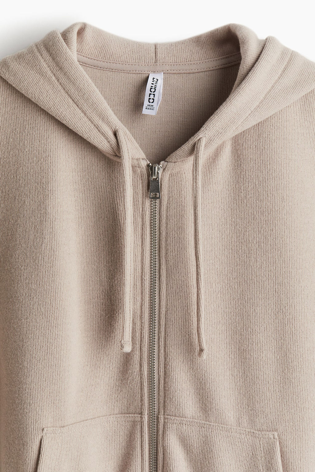 Chaqueta de punto con capucha y cremallera - H&m фото 6