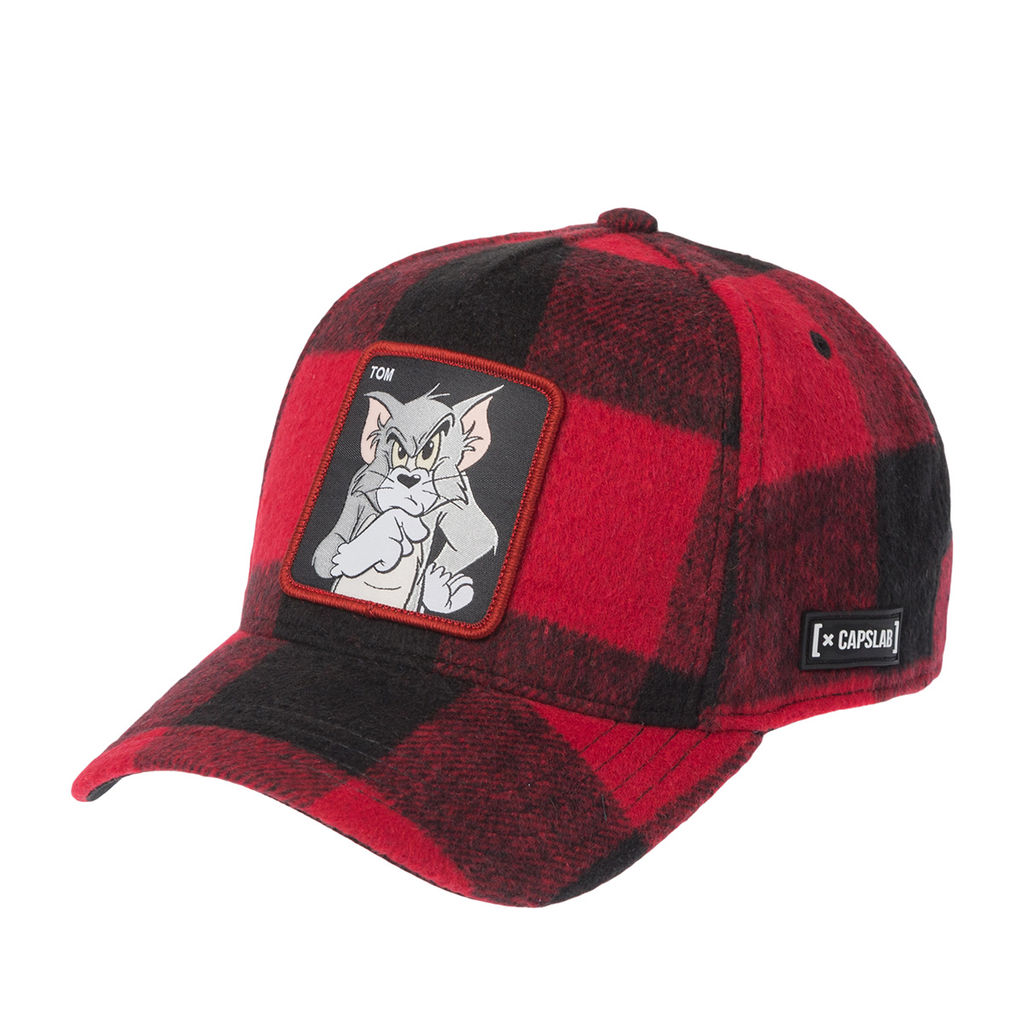 Бейсболка CAPSLAB арт. CL/TAJ5/1/PCT/TJ6 Tom And Jerry Tom (красный / черный)