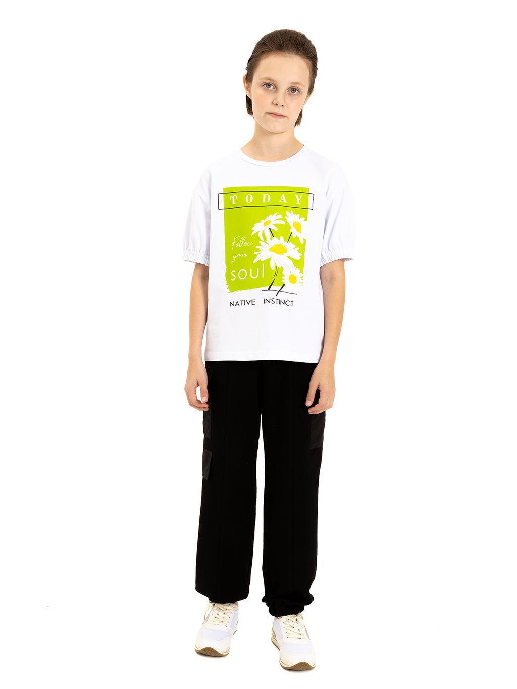 Джемпер д/дев. О55917 - Карамелли фото 5